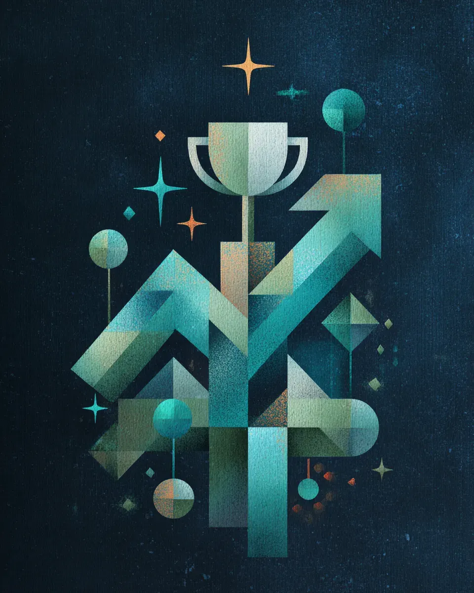 Illustration of award-winning growth and scaling success
