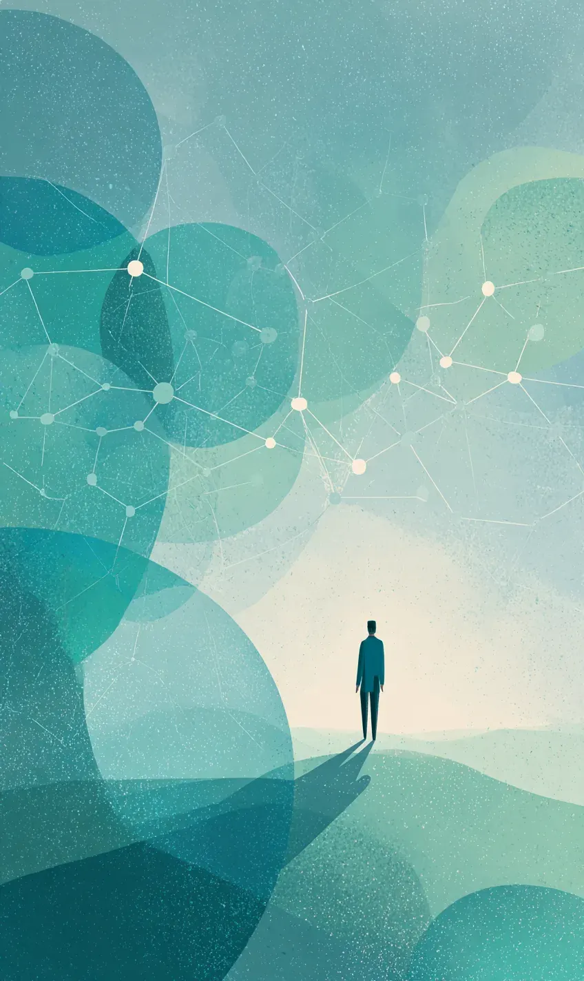 Illustration of deep industry knowledge and connected expertise