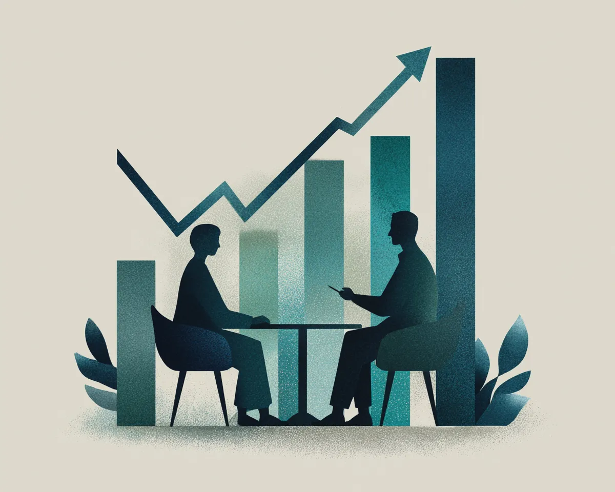 Illustration of collaborative growth strategy